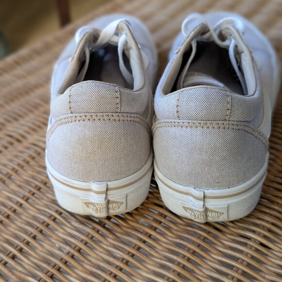 Vans "Ward" taupe skate sneaker size 7.5 in very good shape - Picture 5 of 8